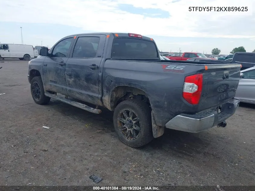 5TFDY5F12KX859625 2019 Toyota Tundra Sr5 5.7L V8