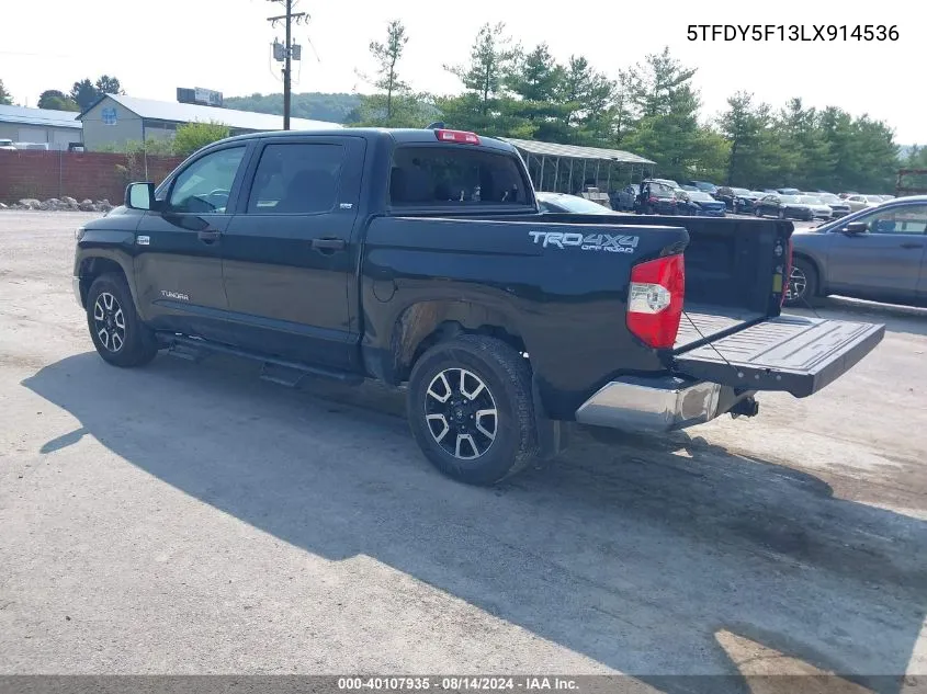 5TFDY5F13LX914536 2020 Toyota Tundra Sr5