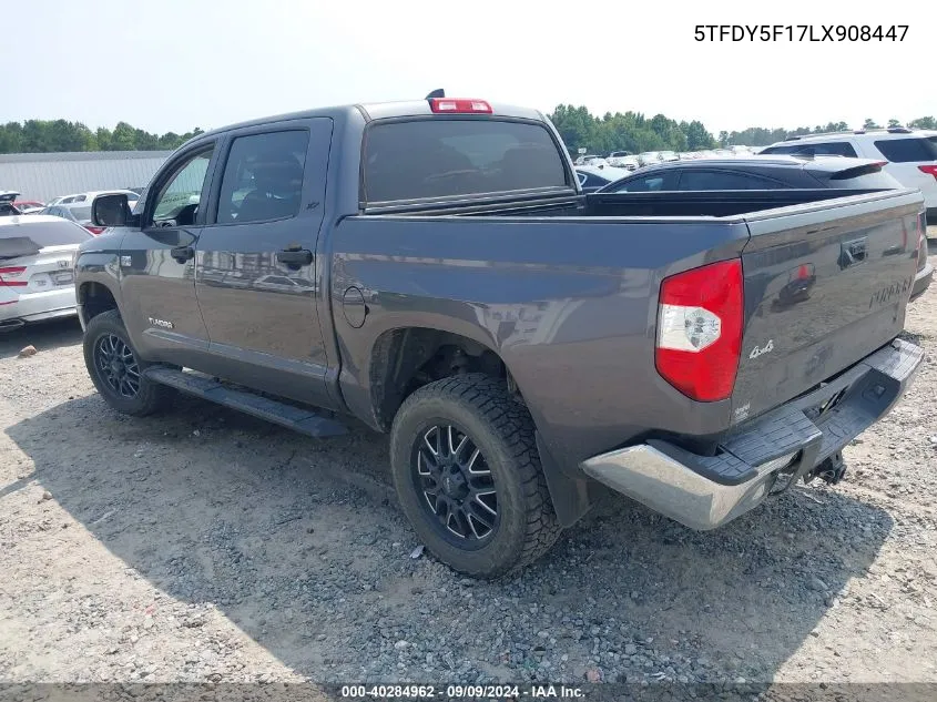 5TFDY5F17LX908447 2020 Toyota Tundra Sr5