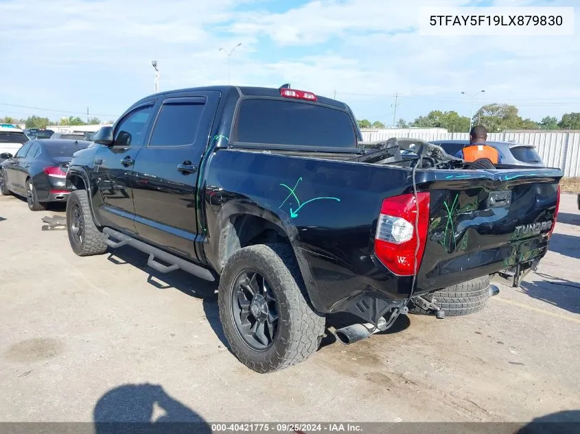 5TFAY5F19LX879830 2020 Toyota Tundra Platinum