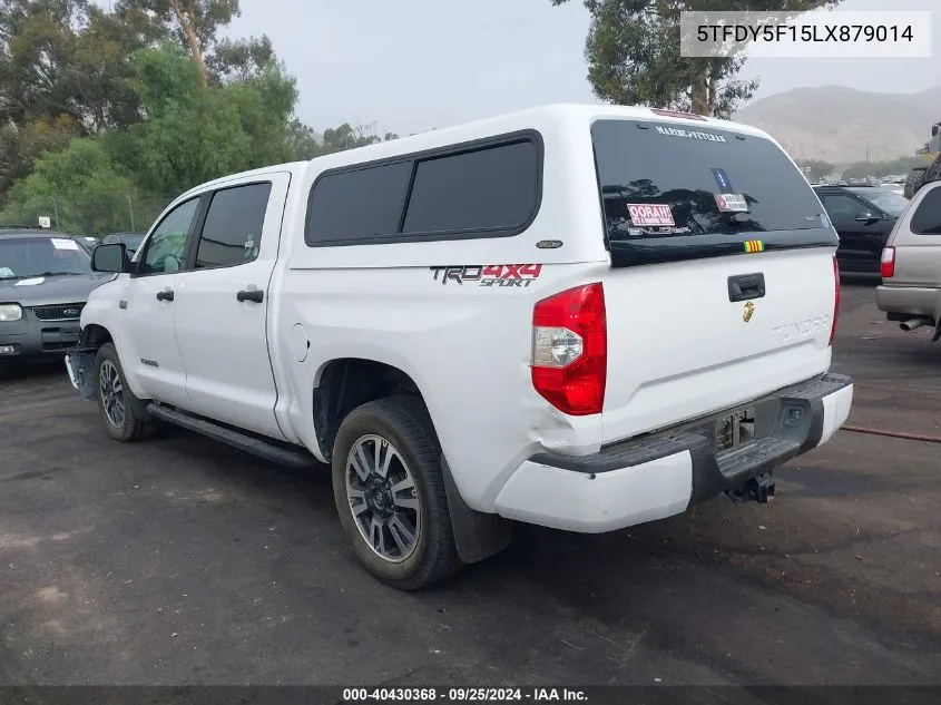 5TFDY5F15LX879014 2020 Toyota Tundra Sr5