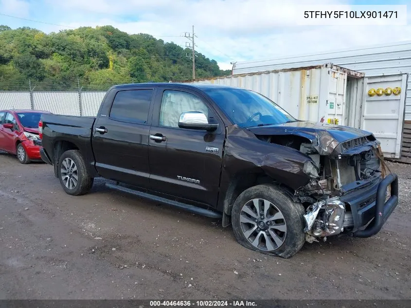 5TFHY5F10LX901471 2020 Toyota Tundra Limited