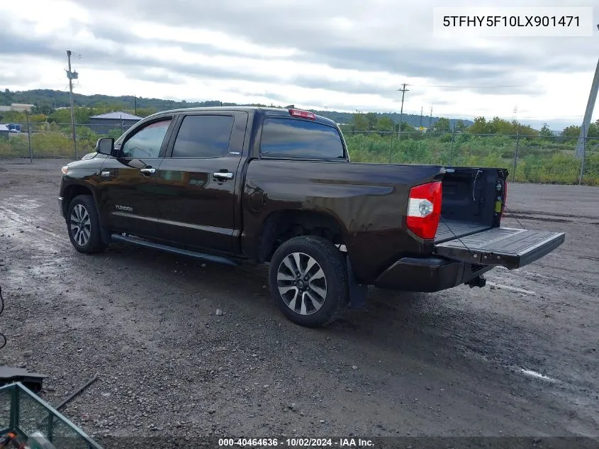 5TFHY5F10LX901471 2020 Toyota Tundra Limited