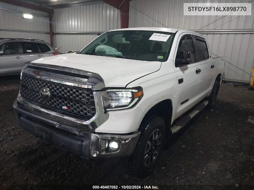 5TFDY5F16LX898770 2020 Toyota Tundra Sr5