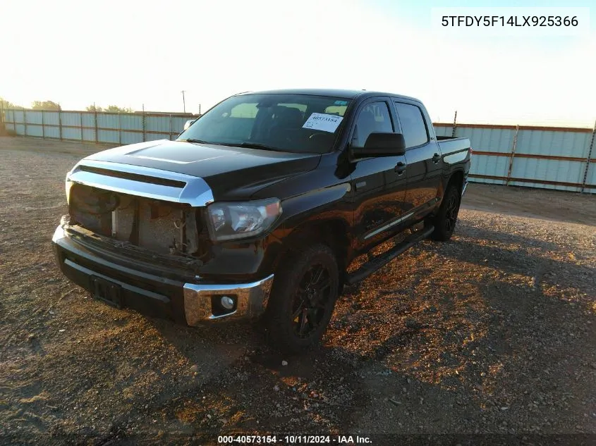 5TFDY5F14LX925366 2020 Toyota Tundra Sr5