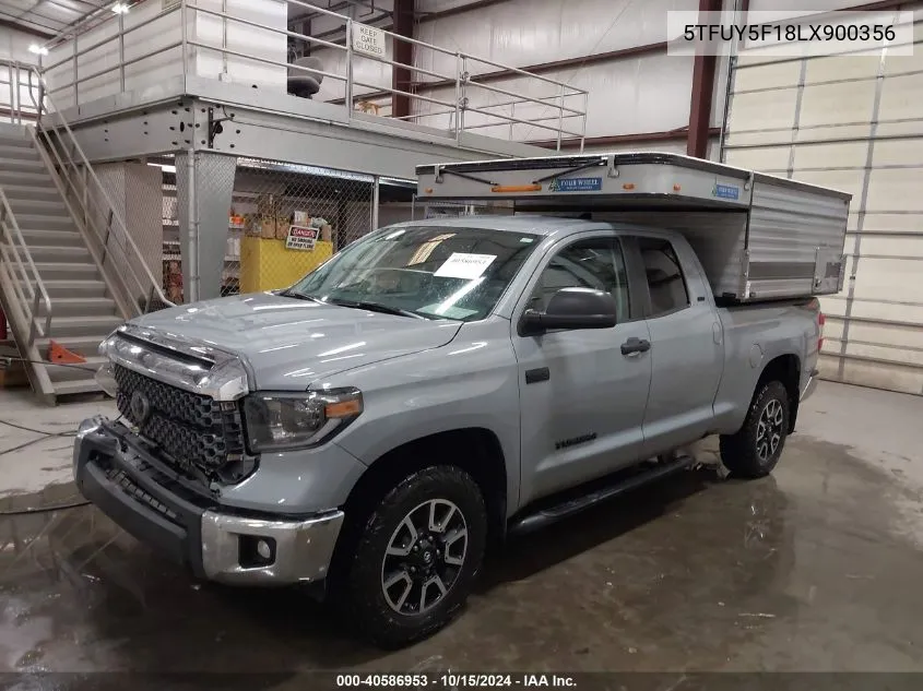 5TFUY5F18LX900356 2020 Toyota Tundra Sr5