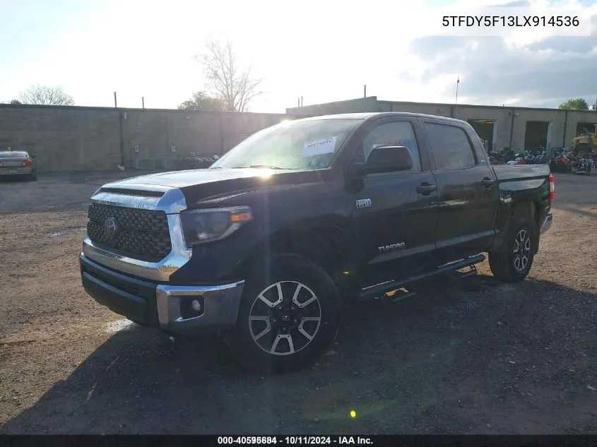 5TFDY5F13LX914536 2020 Toyota Tundra Sr5