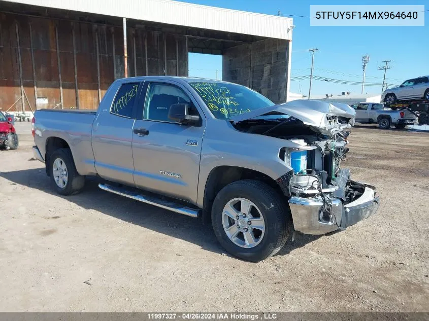 5TFUY5F14MX964640 2021 Toyota Tundra