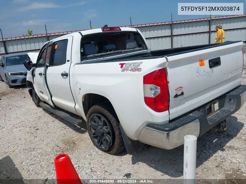 5TFDY5F12MX003874 2021 Toyota Tundra Sr5