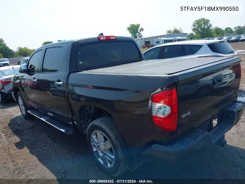 5TFAY5F18MX990550 2021 Toyota Tundra 1794 Edition