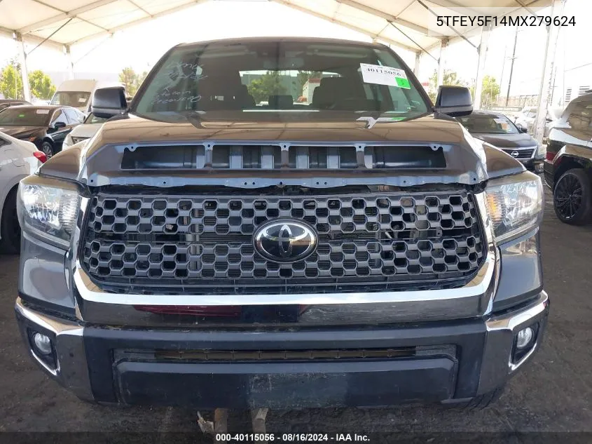 5TFEY5F14MX279624 2021 Toyota Tundra Sr5