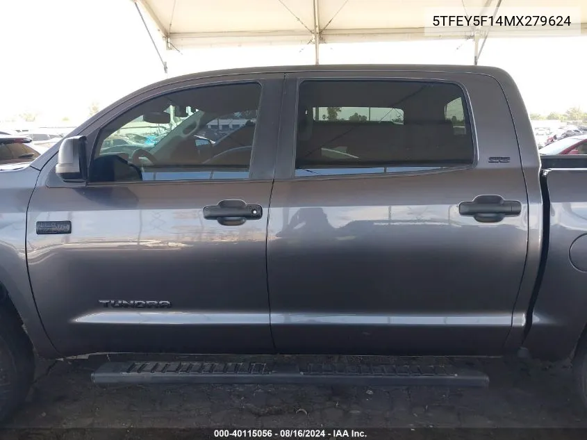 5TFEY5F14MX279624 2021 Toyota Tundra Sr5