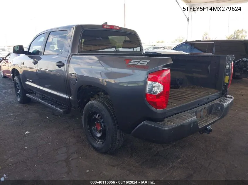 5TFEY5F14MX279624 2021 Toyota Tundra Sr5