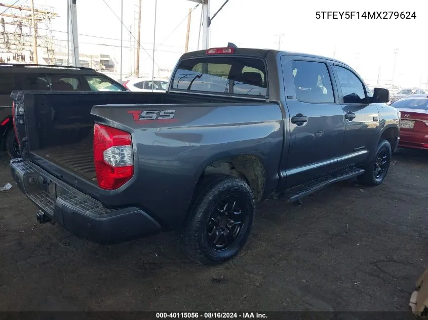 5TFEY5F14MX279624 2021 Toyota Tundra Sr5