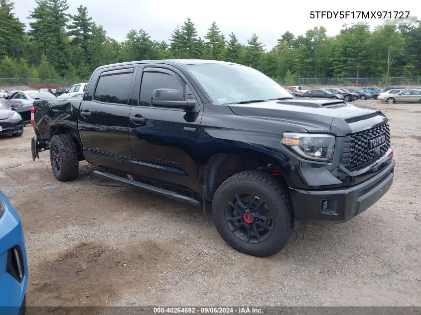 5TFDY5F17MX971727 2021 Toyota Tundra Trd Pro