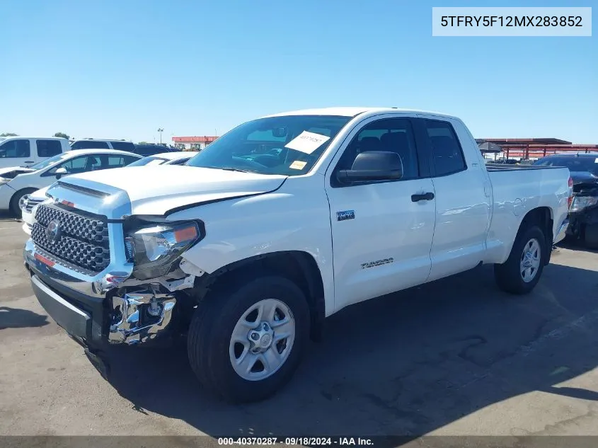 5TFRY5F12MX283852 2021 Toyota Tundra Sr5