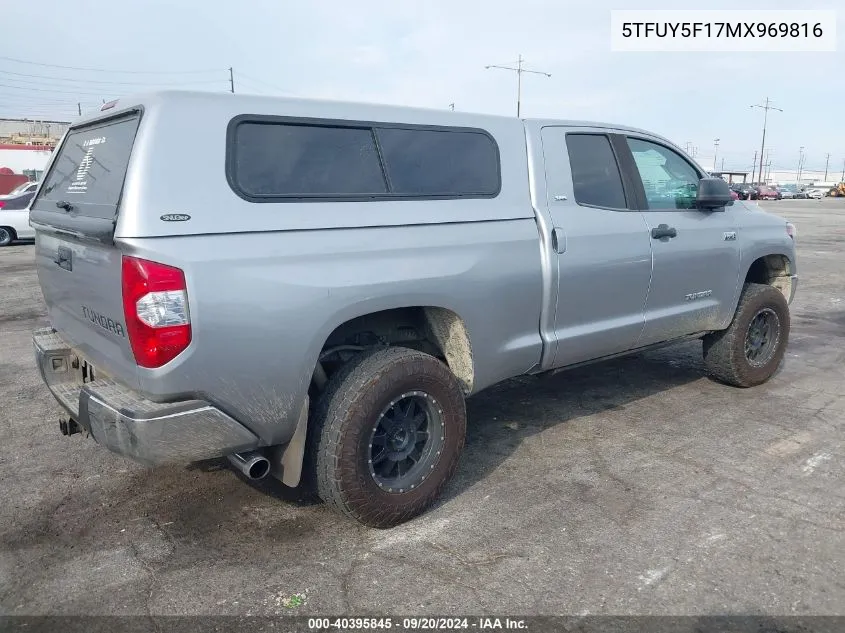 5TFUY5F17MX969816 2021 Toyota Tundra Sr5