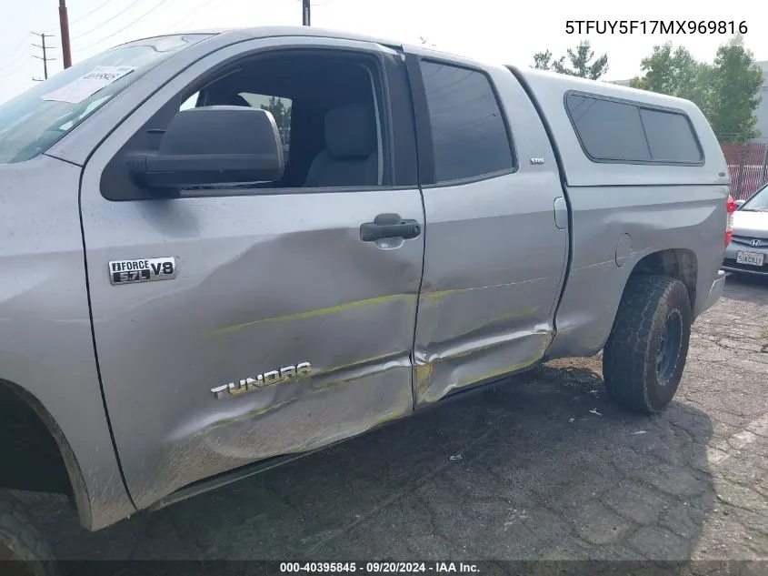 5TFUY5F17MX969816 2021 Toyota Tundra Sr5