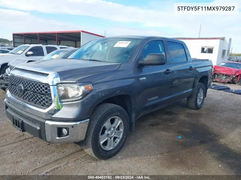 5TFDY5F11MX979287 2021 Toyota Tundra Crewmax Sr5/Crewmax Trd P