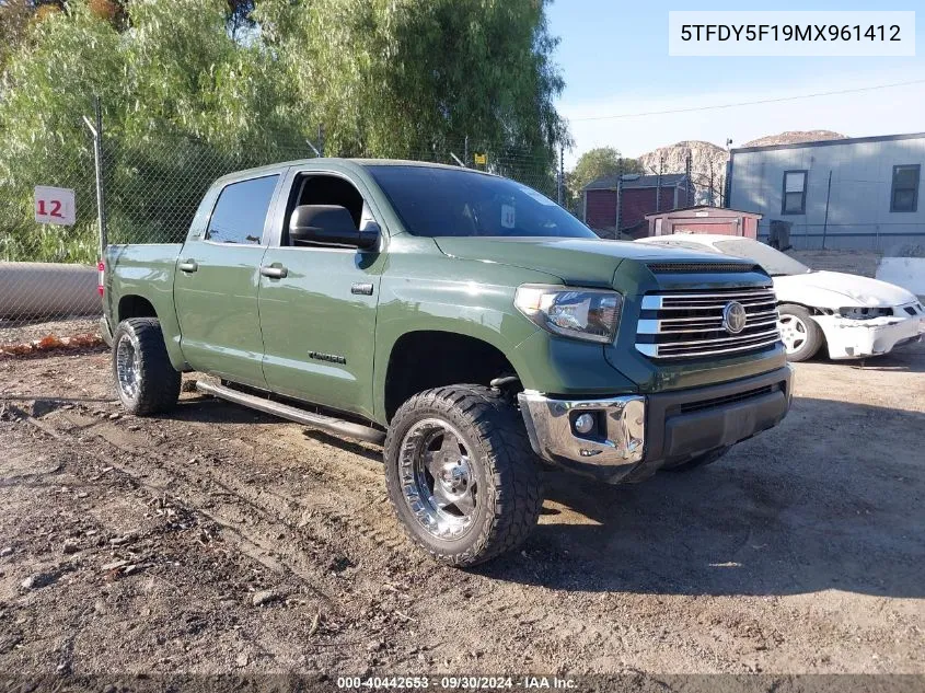 5TFDY5F19MX961412 2021 Toyota Tundra Sr5