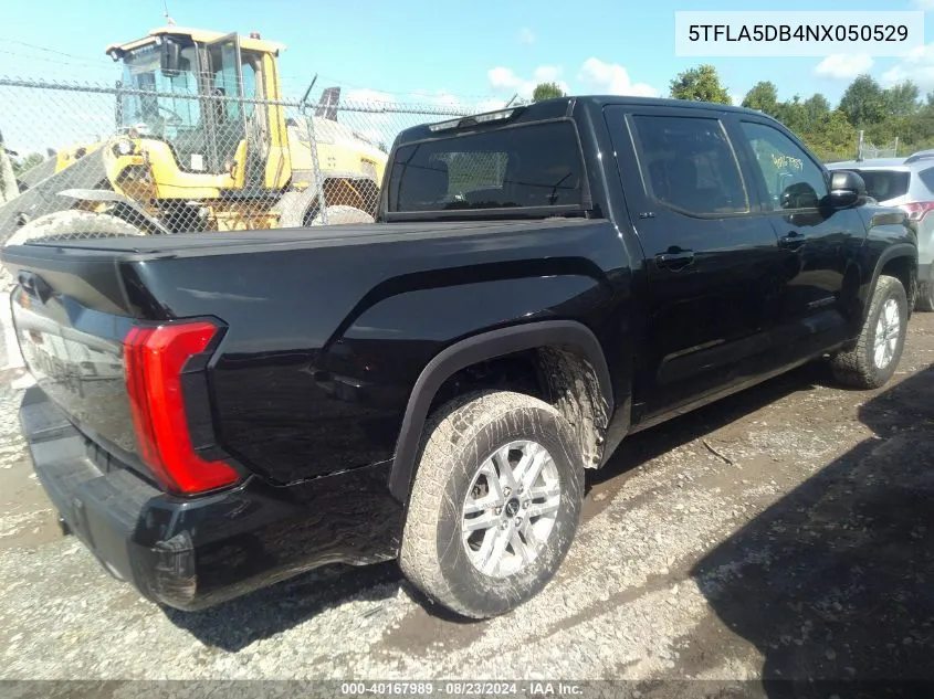 5TFLA5DB4NX050529 2022 Toyota Tundra Sr5