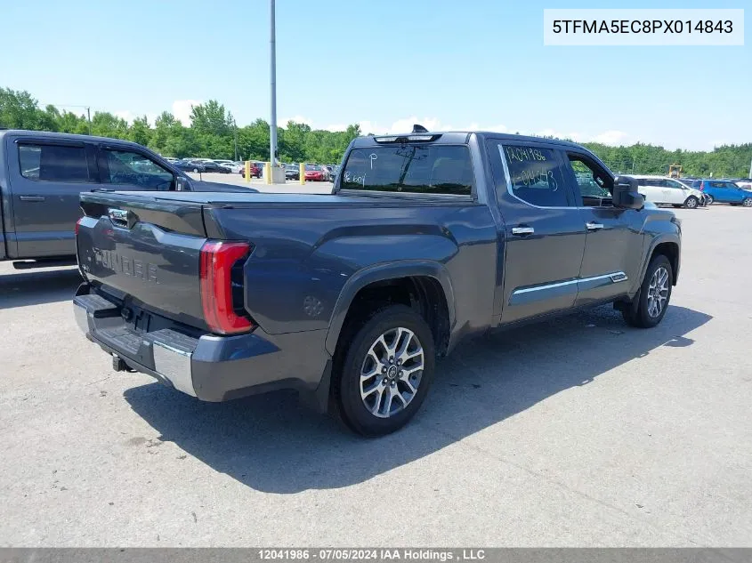 5TFMA5EC8PX014843 2023 Toyota Tundra Platinum