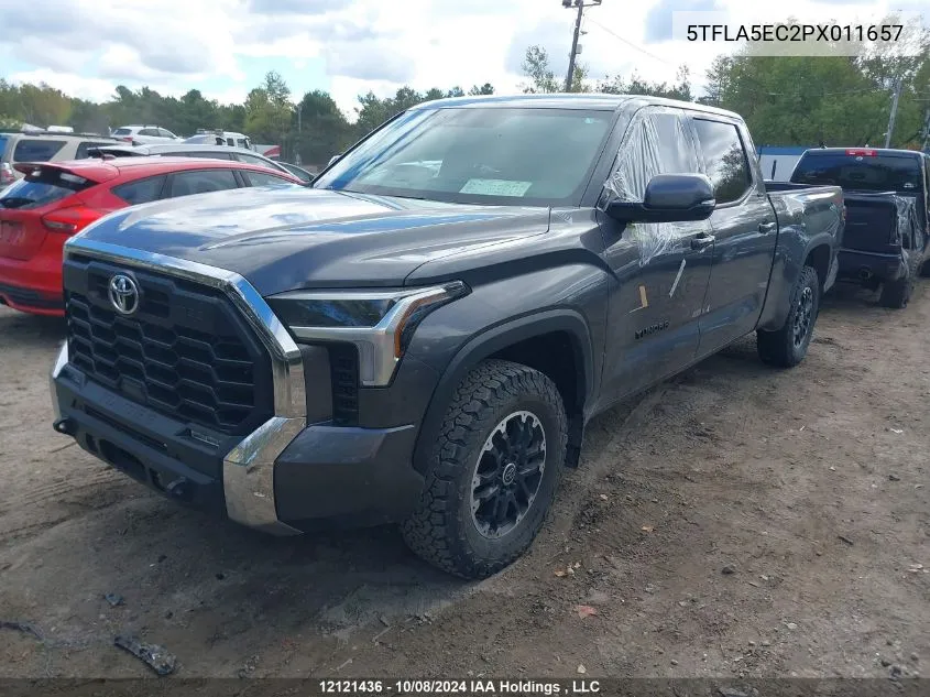 5TFLA5EC2PX011657 2023 Toyota Tundra