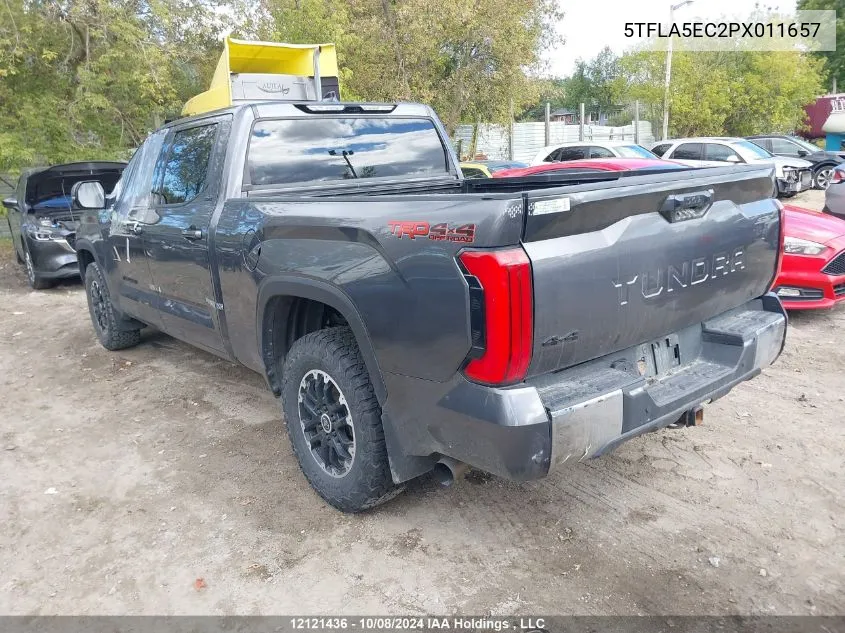 5TFLA5EC2PX011657 2023 Toyota Tundra