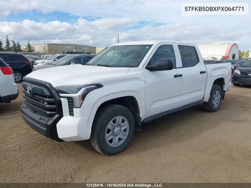 5TFKB5DBXPX064771 2023 Toyota Tundra Sr