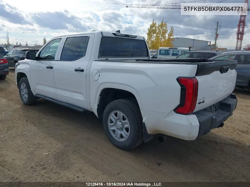 5TFKB5DBXPX064771 2023 Toyota Tundra Sr