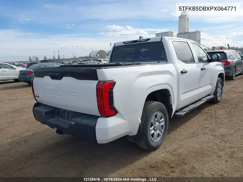 5TFKB5DBXPX064771 2023 Toyota Tundra Sr