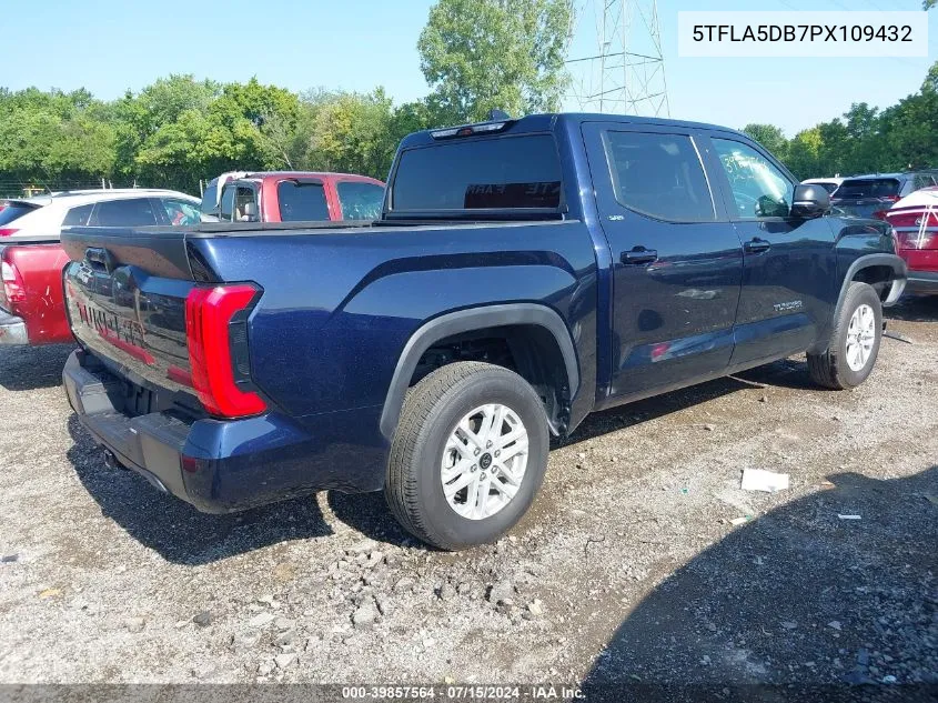 2023 Toyota Tundra Sr5 VIN: 5TFLA5DB7PX109432 Lot: 39857564