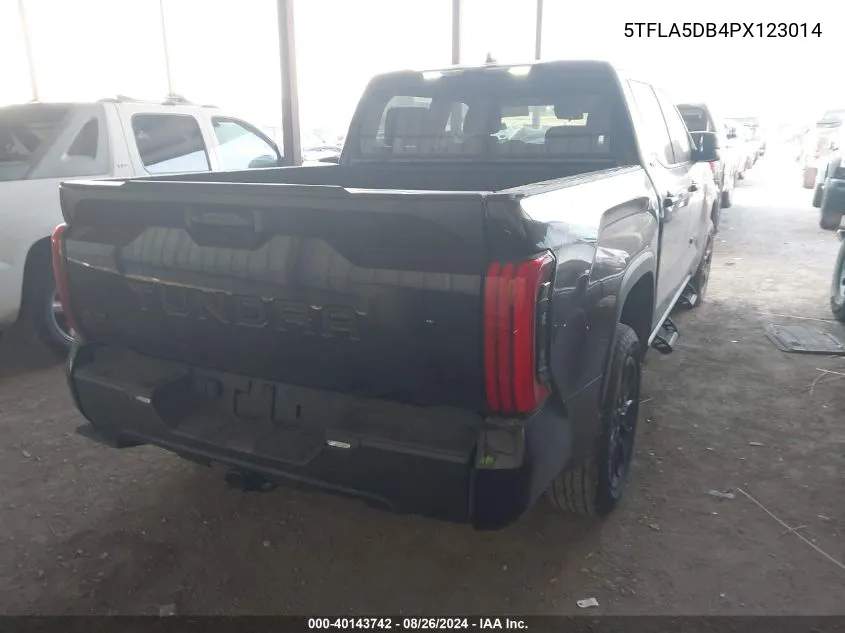 5TFLA5DB4PX123014 2023 Toyota Tundra Sr5