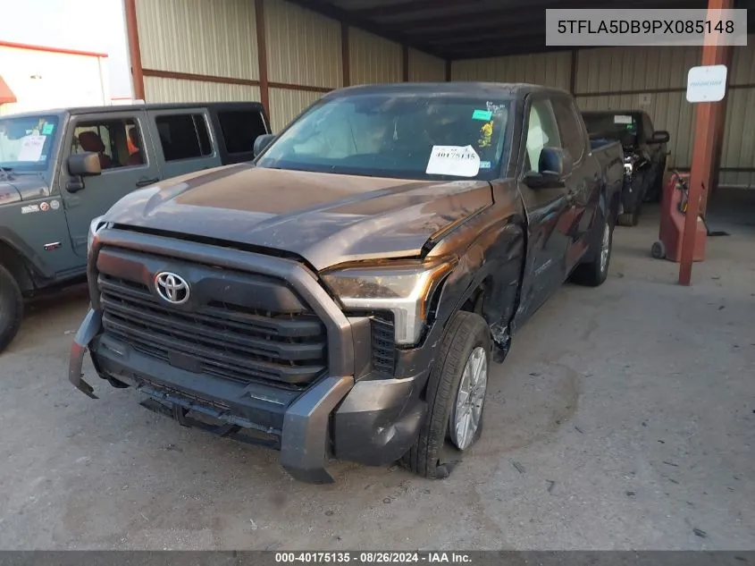 2023 Toyota Tundra Sr5 VIN: 5TFLA5DB9PX085148 Lot: 40175135