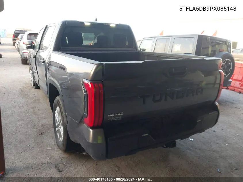 2023 Toyota Tundra Sr5 VIN: 5TFLA5DB9PX085148 Lot: 40175135