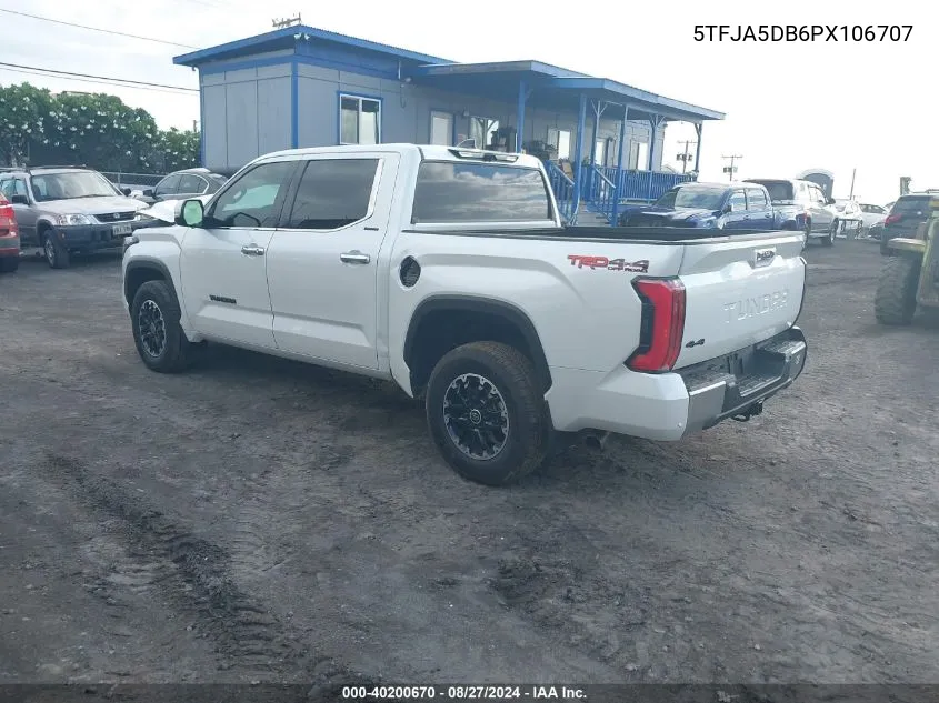 5TFJA5DB6PX106707 2023 Toyota Tundra Limited