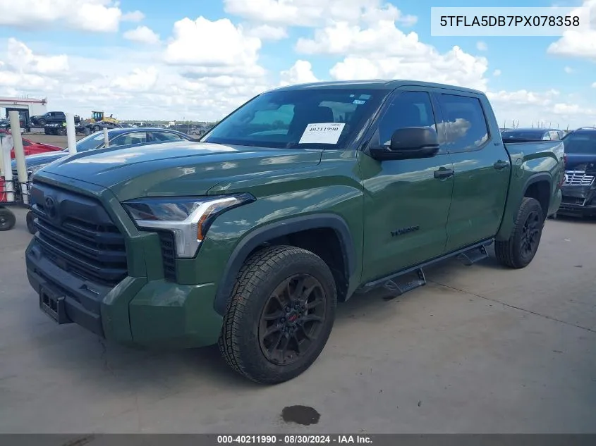 5TFLA5DB7PX078358 2023 Toyota Tundra Sr5