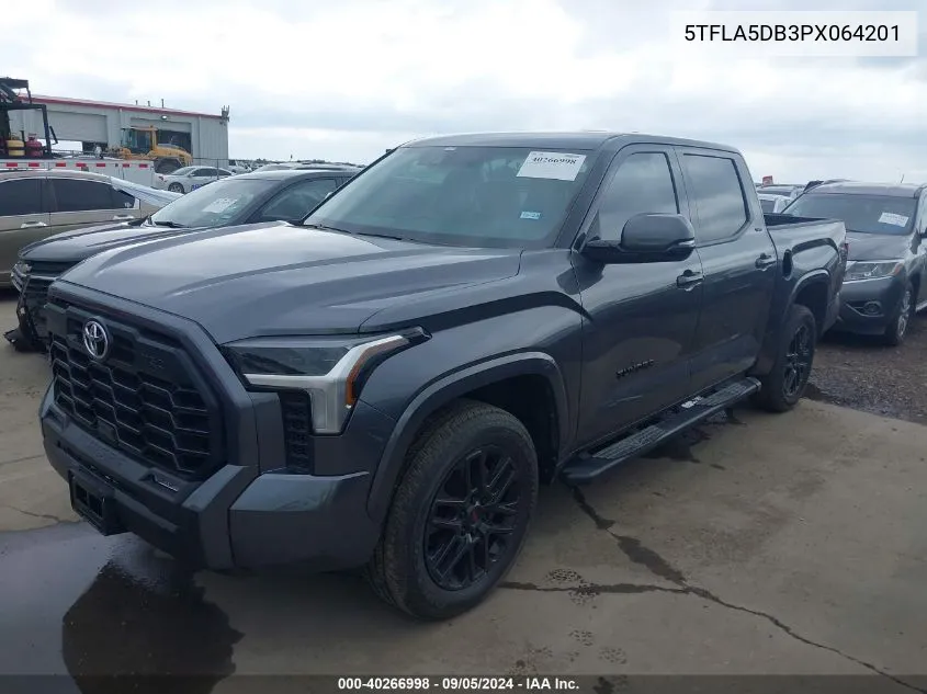 2023 Toyota Tundra Sr5 VIN: 5TFLA5DB3PX064201 Lot: 40266998