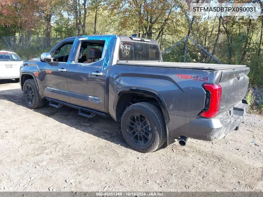 5TFMA5DB7PX090031 2023 Toyota Tundra 1794 Edition