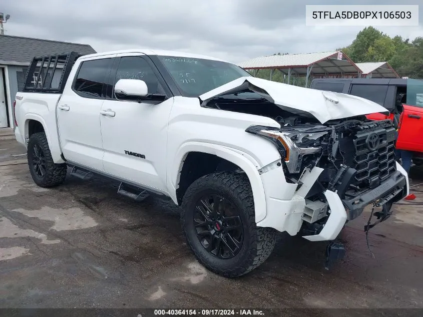 5TFLA5DB0PX106503 2023 Toyota Tundra Sr5