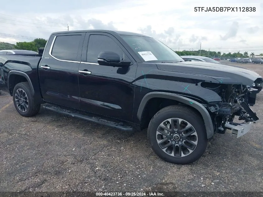 5TFJA5DB7PX112838 2023 Toyota Tundra Limited