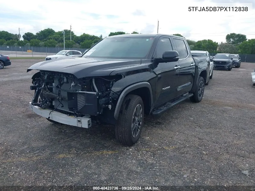 5TFJA5DB7PX112838 2023 Toyota Tundra Limited