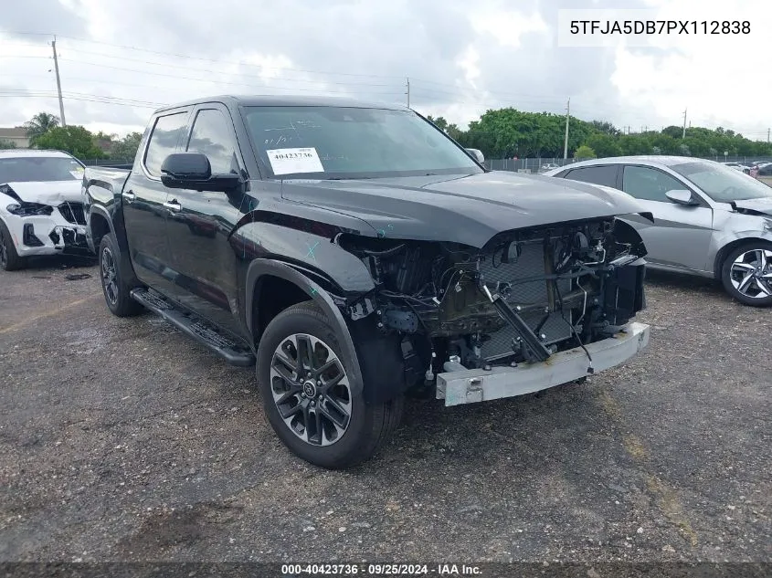 5TFJA5DB7PX112838 2023 Toyota Tundra Limited