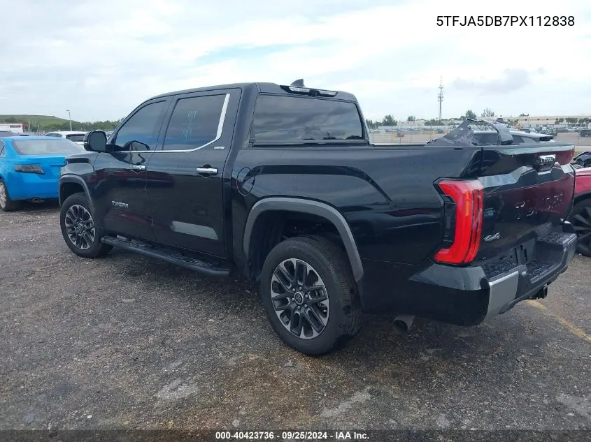 5TFJA5DB7PX112838 2023 Toyota Tundra Limited