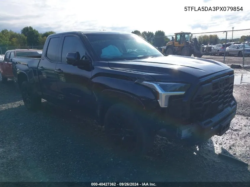 2023 Toyota Tundra Sr5 VIN: 5TFLA5DA3PX079854 Lot: 40427362