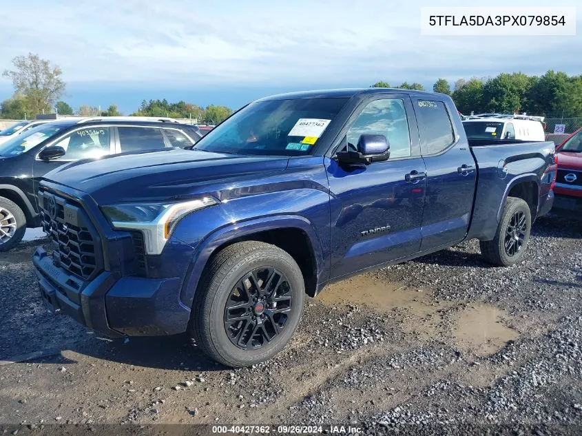 2023 Toyota Tundra Sr5 VIN: 5TFLA5DA3PX079854 Lot: 40427362