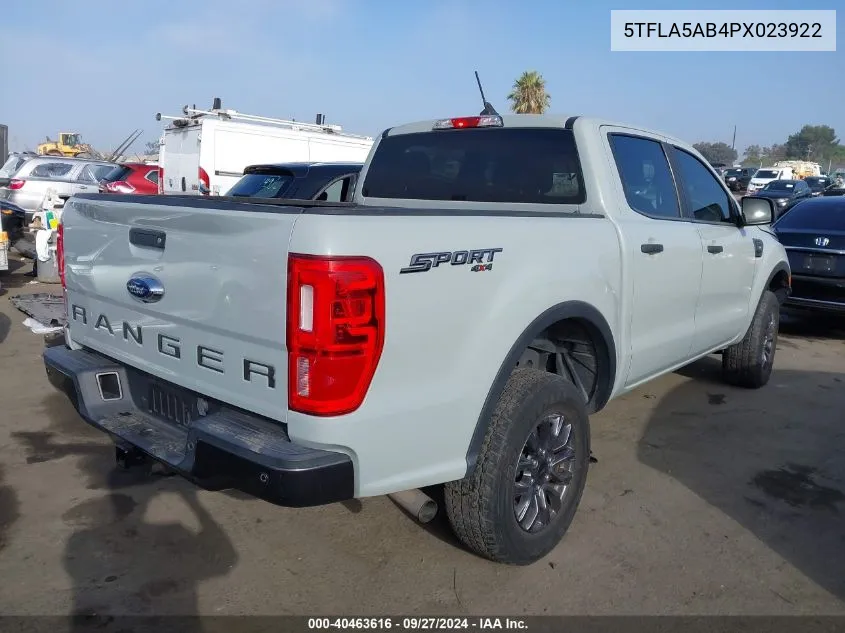 2023 Toyota Tundra Crewmax Sr VIN: 5TFLA5AB4PX023922 Lot: 73585434