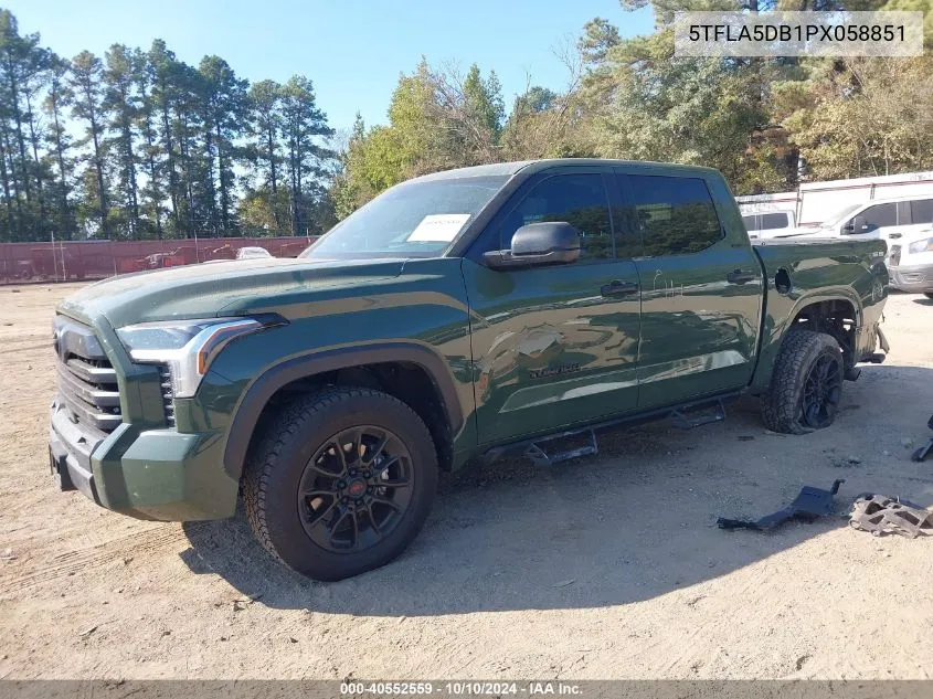 5TFLA5DB1PX058851 2023 Toyota Tundra Sr5