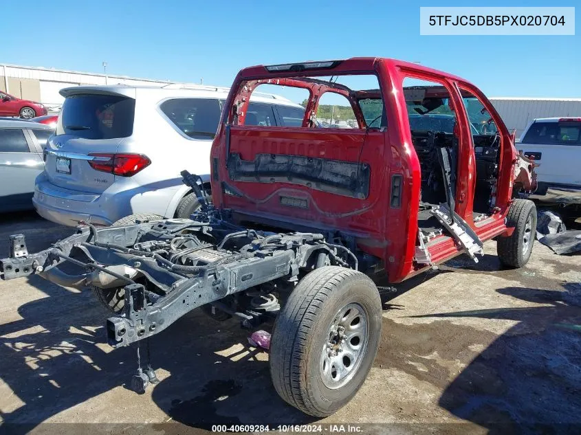 2023 Toyota Tundra Hybrid Limited VIN: 5TFJC5DB5PX020704 Lot: 40609284