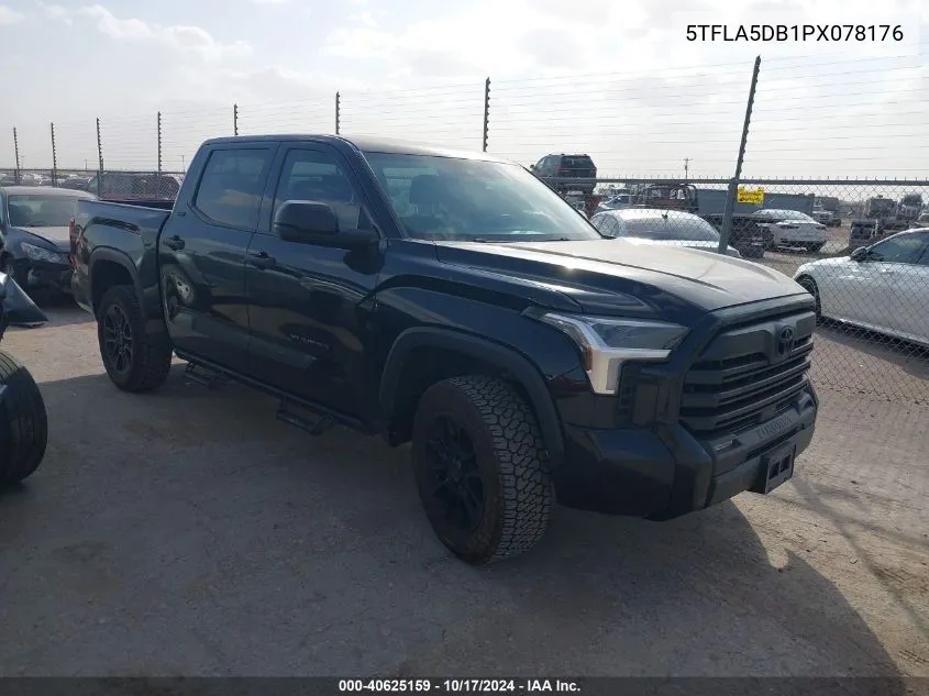 2023 Toyota Tundra Sr5 VIN: 5TFLA5DB1PX078176 Lot: 40625159